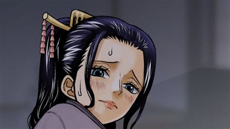 A youthful and sexy brown-haired with large watermelons and pink puffies called Nico Robin enjoys to perform a profound Blowjob and munch on a thick shaft. In this game you may observe how Nico Robin deep-throats and plays with a dick. So Nico Robin begins munching a fat shaft and massaging on large hairy plums. 